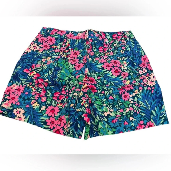 NWT Lilly Pulitzer Floral Shorts 0 - Picture 2 of 4